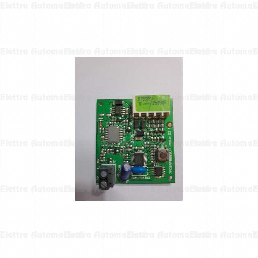 Ricevente radio ricevitore innesto monocanale FAAC RP 868 SLH 7PCBRP868SLH 